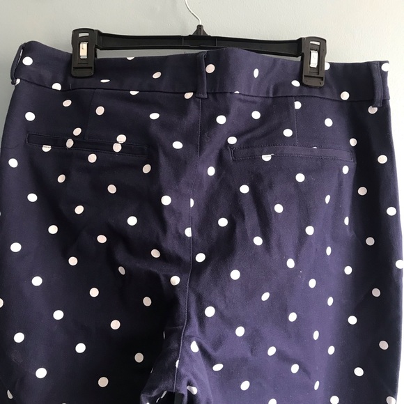 Old Navy Polka Dot Ankle Pants. Sz 16 - Picture 3 of 6